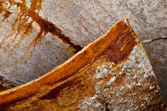rust and barnacles