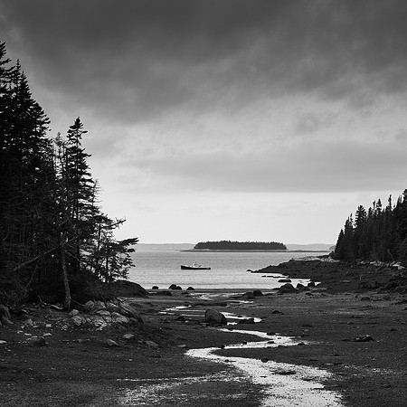 lobster boat off of Great Waas Island